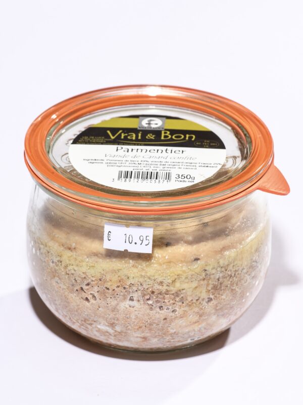 Parmentier canard confit 380 gr